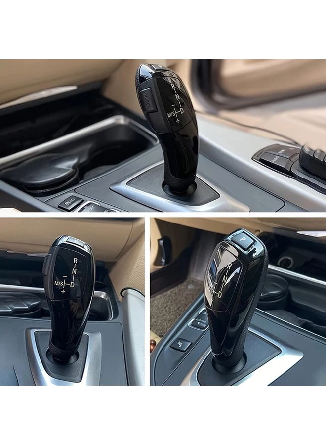Carbon Fiber Pattern Gear Knob Cover Shift Lever For BMW F20 F22 F30 F35 F32 F36 F10 F18 - Image 4